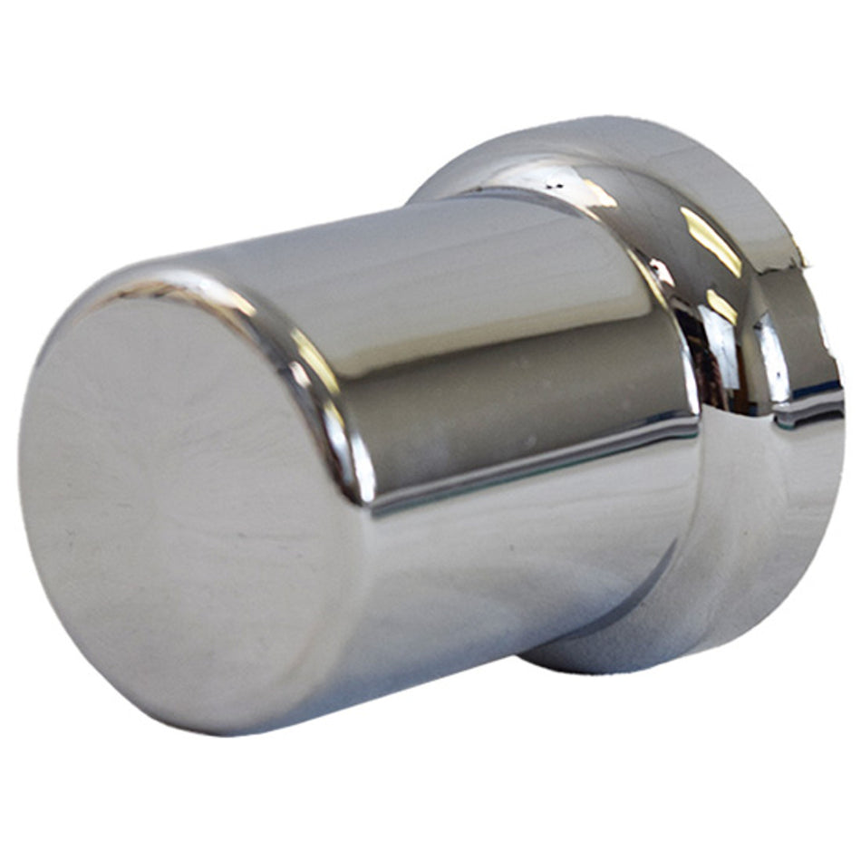 Chrome Plastic 15/16" and 7/8" Top Hat Lug Nut Cover