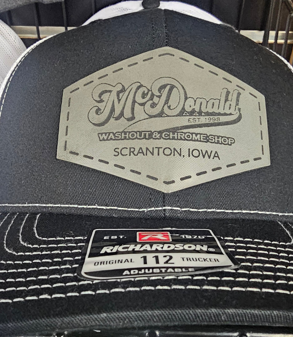 McDonald Washout And Chrome Shop Trucker Hat