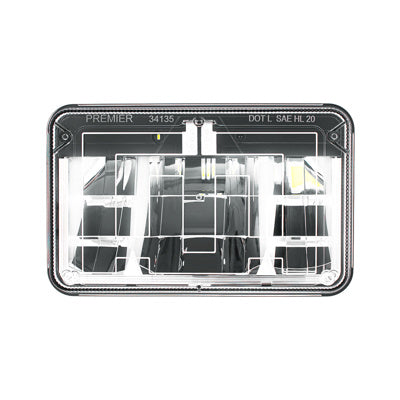 United Pacific ULTRALIT - Heated 4" X 6" LED Headlight With Polycarbonate Lens & Housing