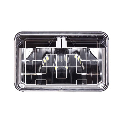 United Pacific ULTRALIT - Heated 4" X 6" LED Headlight With Polycarbonate Lens & Housing