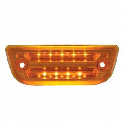 United Pacific 9 LED Cab Light For Peterbilt 579 & Kenworth T680/T770/T880- Amber LED/Amber Lens