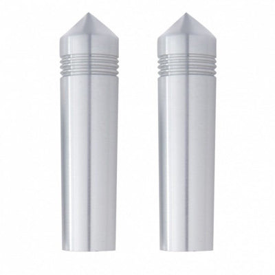 United Pacific Chrome Toggle Switch Extension - Pointed (2-Pack)