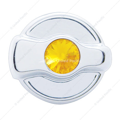 United Pacific Chrome Plastic A/C Control Knob 2005 And Older Peterbilt
