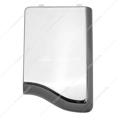United Pacific Chrome Plastic Cabin Air Filter Door For Peterbilt 389 (2010+), 388 (2010-2014), And 386 (2010-2016)