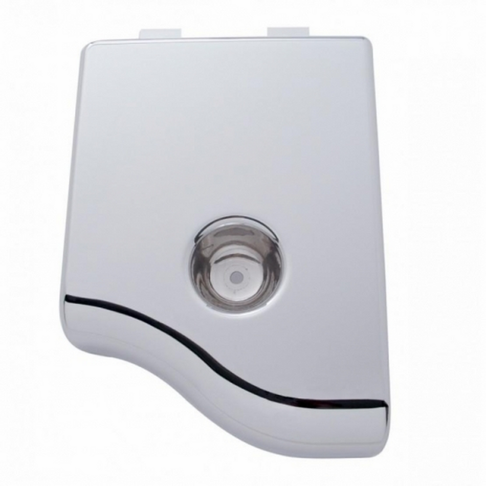 United Pacific Chrome Plastic Air Filter Door For 2000-2005 Peterbilt 379/378/377/335/330