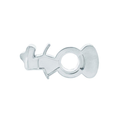 United Pacific CHROME PLASTIC SPLITTER BUTTON FOR EATON FULLER 18 SPEED SHIFTER