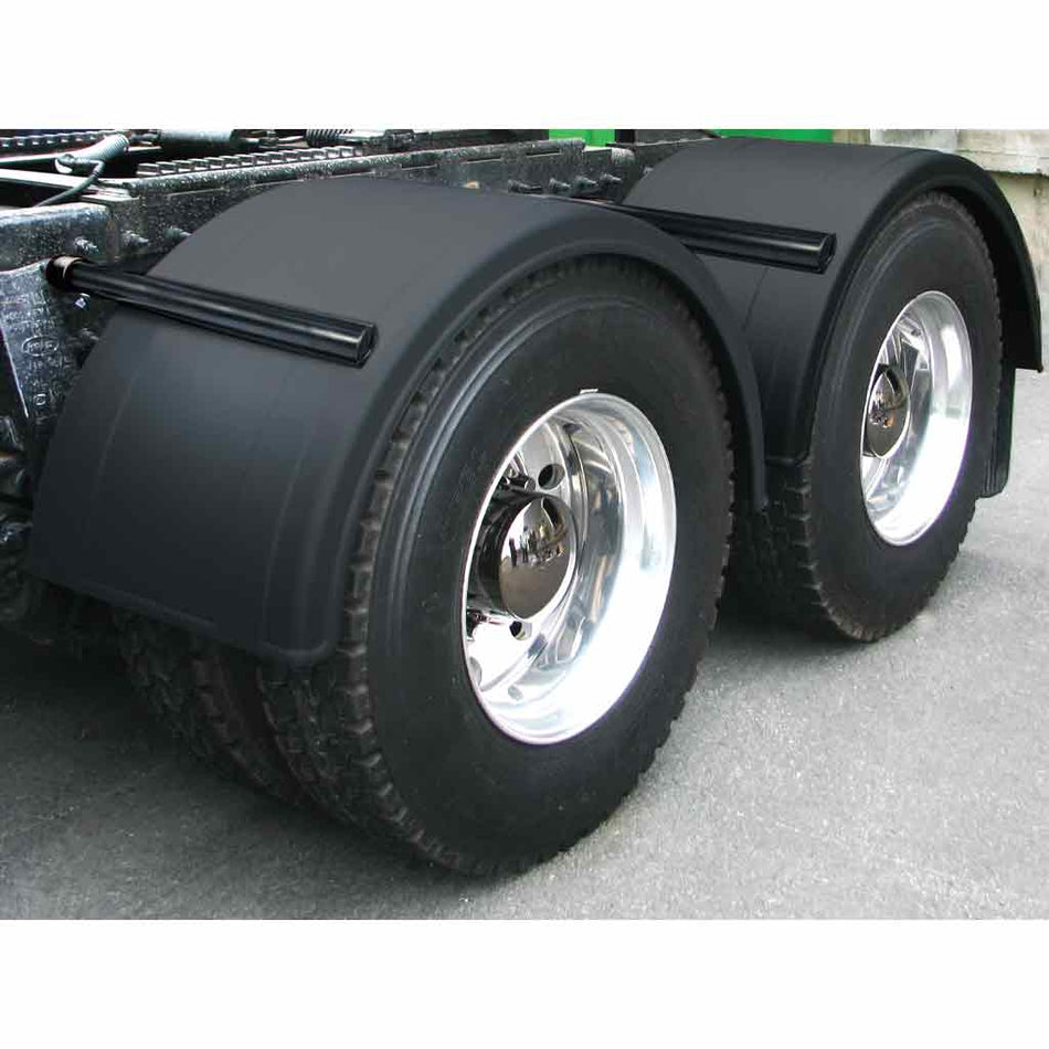 Trux 76″ Poly Single Axle Fender – Polypropylene (Poly)