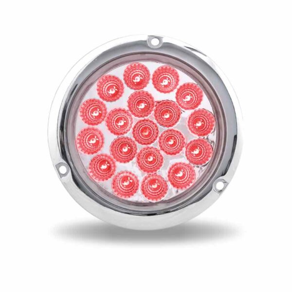 4" Stop, Turn & Tail Flange Mount LED (19 diodes)- 419CRF/ 419RF