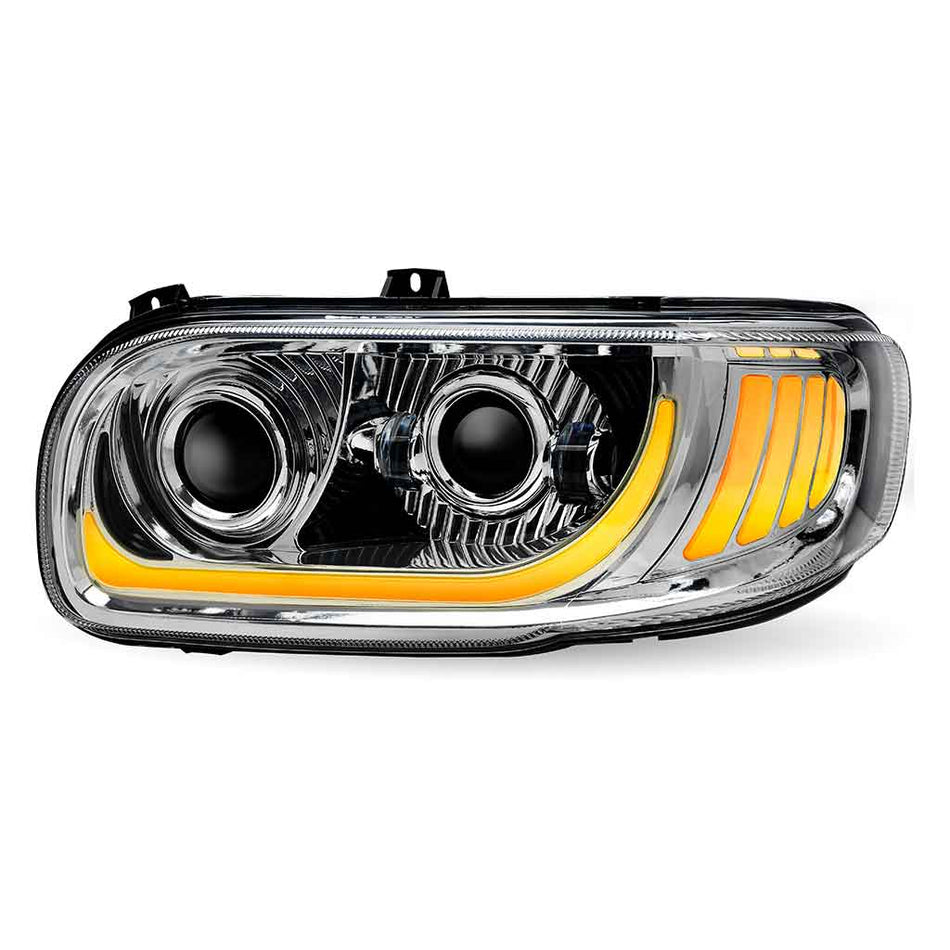Trux PB. 389/388/367/567 LED Projector Headlight Assembly – Chrome