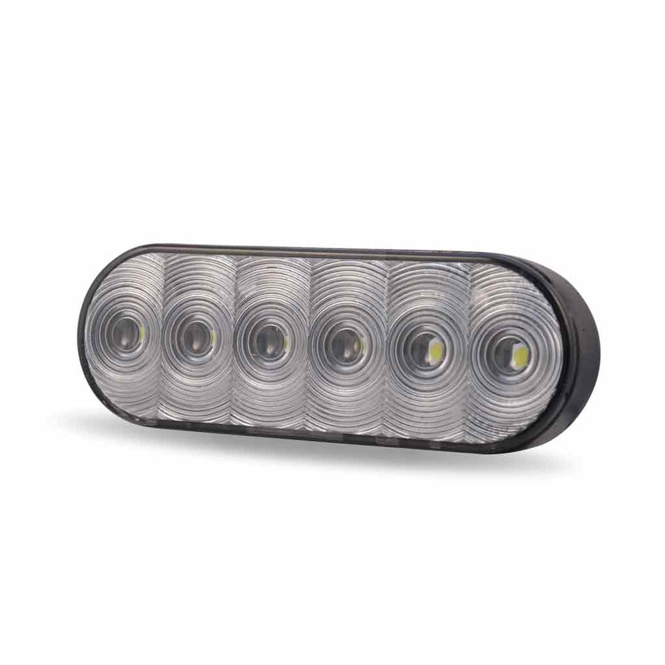 Trux 6″ Grommet Mount Oval LED Work Lamp – Flood Beam | 660 Lumens