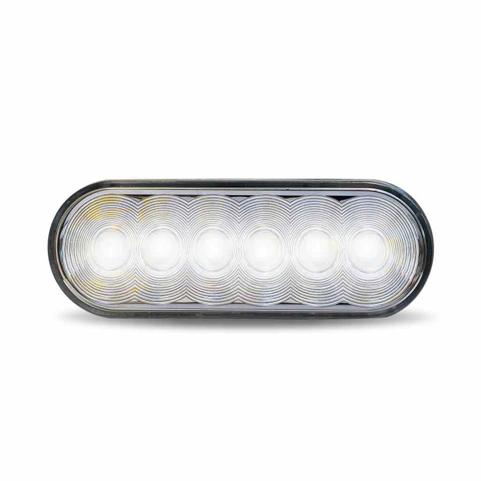 Trux 6″ Grommet Mount Oval LED Work Lamp – Flood Beam | 660 Lumens