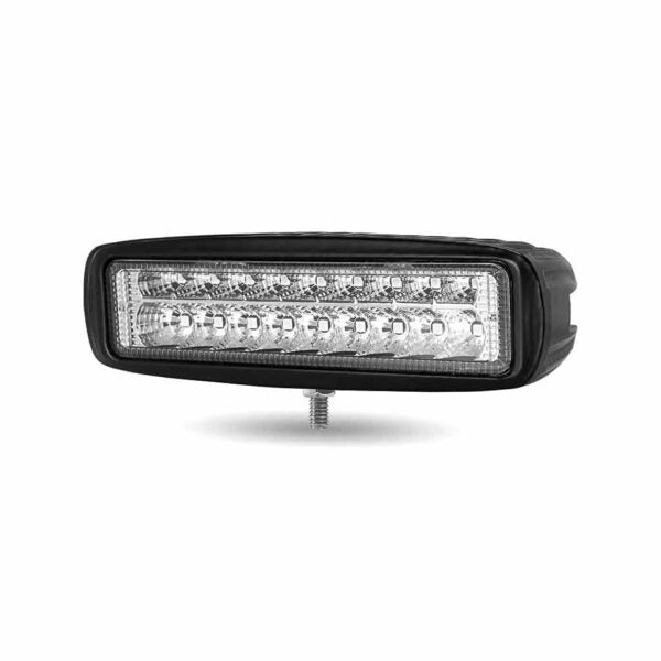 6" RECTANGLE 'STROBE SERIES' SPOT LED WORK LAMP WITH AMBER STROBE