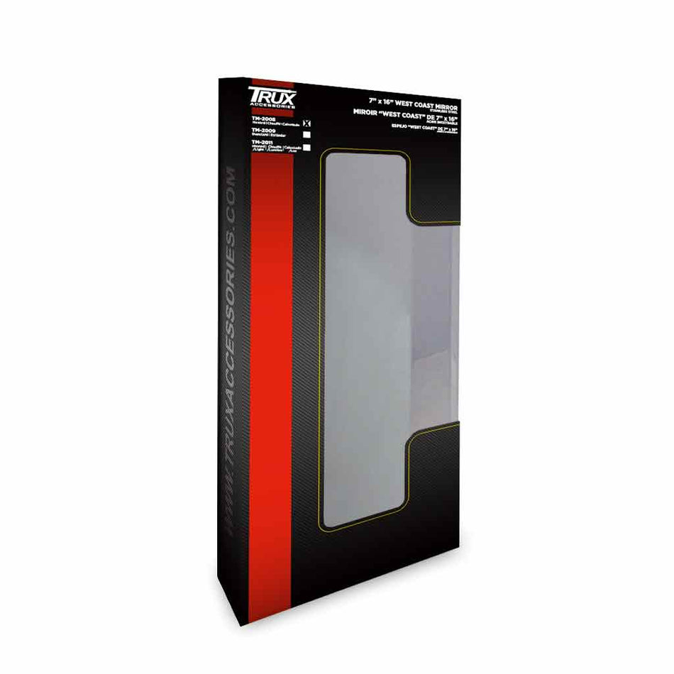 Trux Heated West Coast Mirror
