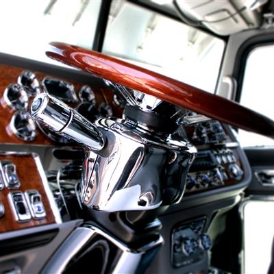 United Pacific Upper Steering Column Cover For PB 389 (2008-2023), PB 388/386 (2006-2015), & KW W900L/T600 (2006-2007)