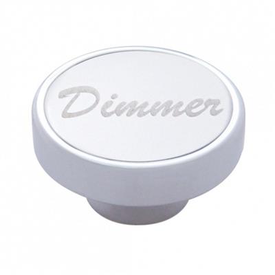 United Pacific Dash Knob With Stainless Plaque