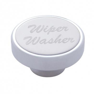 United Pacific Dash Knob With Stainless Plaque