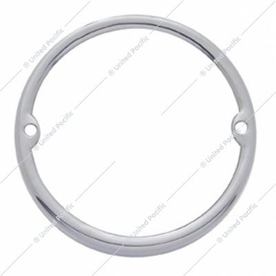United Pacific Stainless Round Cab Light Bezel