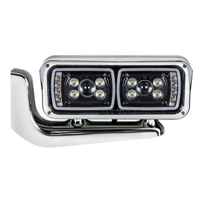 United Pacific 10 High Power LED "Blackout" Projection Headlight