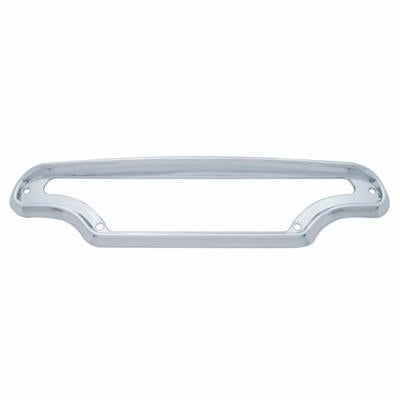 United Pacific Chrome Plastic Dash Warning Light Panel Bezel For 2002-2006 Peterbilt 379/378