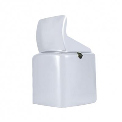 United Pacific Chrome Plastic Mid-Steering Column Inner Cover For Peterbilt 389 (2008-2023), 388 (2008-2014), 386/384 (2006-2