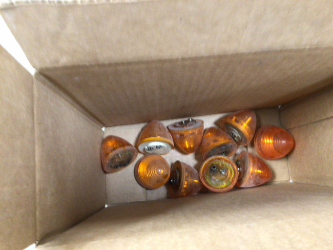 10 Count Amber/Amber 2" Round Bee Hive Lights
