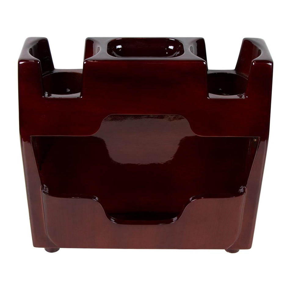 United Pacific Wood Center Console