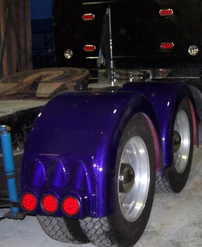 Talladega Fiberglass Rear Fender Light Boxes