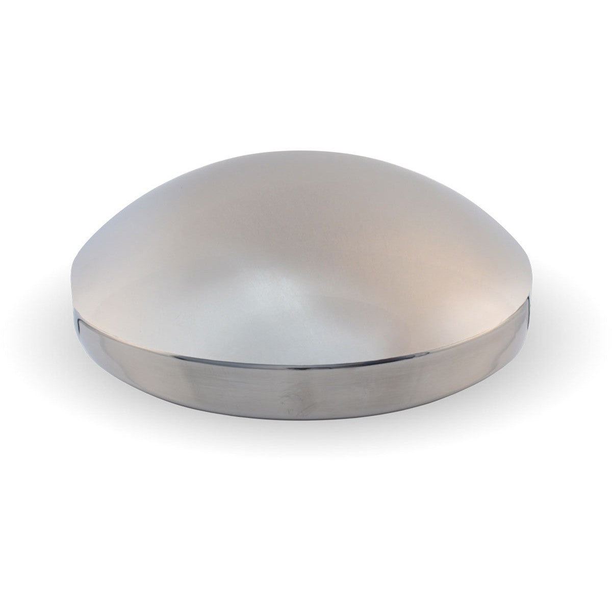 Trux Stainless Steel Rear Hubcap with 8 1/4 diameter and 3/4 Studs