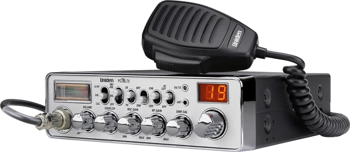 Uniden PC78LTX CB with SWR