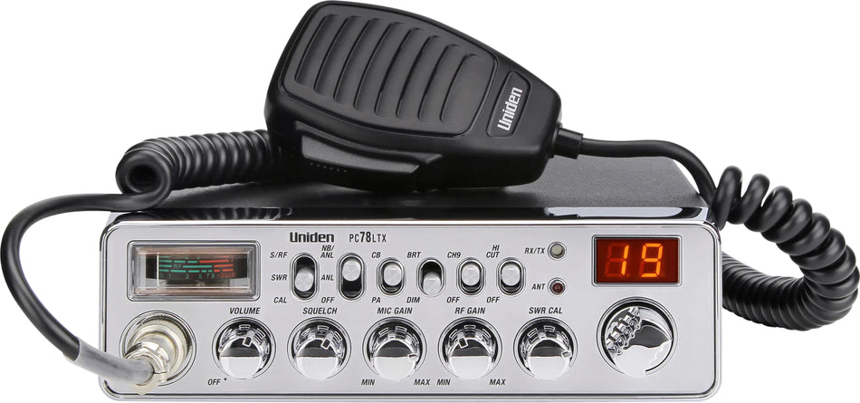 Uniden PC78LTX CB with SWR