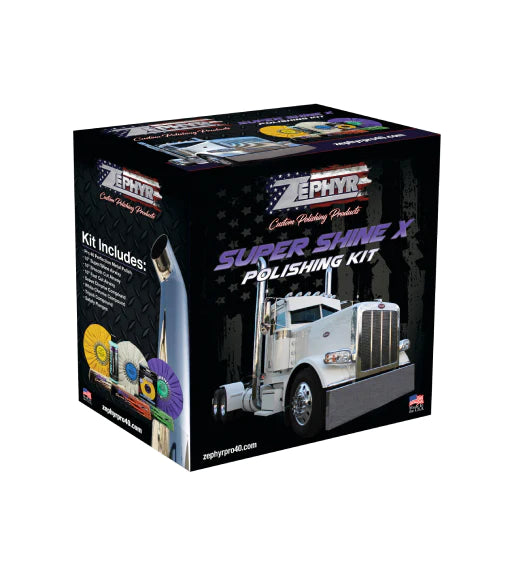 Zephyr Super Shine 'X' Polishing Kit