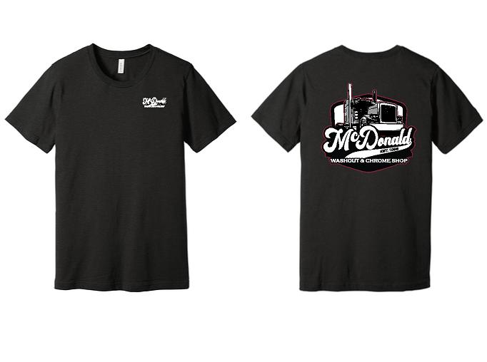 McDonald Washout Adult T-Shirts/ Design 2