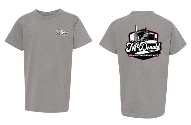 McDonald Washout Youth T-Shirt/ Design 2