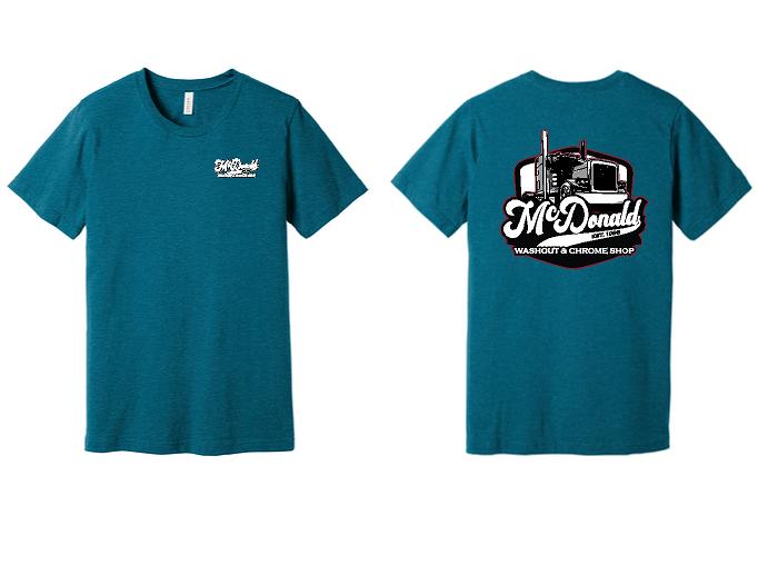 McDonald Washout Adult T-Shirts/ Design 2