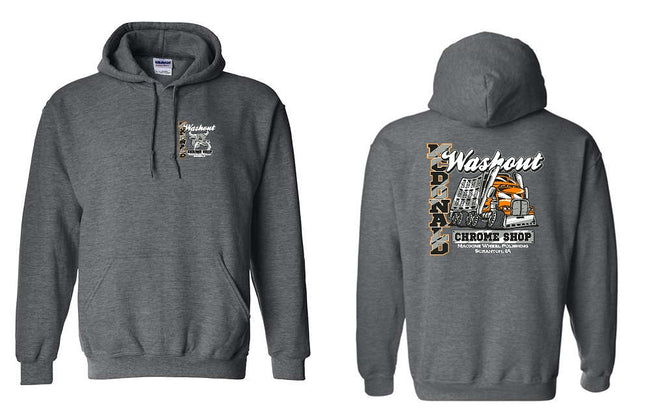 McDonald Washout Adult Hoodie/ Design 1