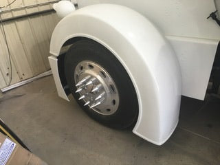 Talladega Fiberglass 379 Gangsta Style Front Fenders