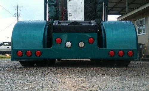 Talladega Fiberglass T-bar Fiberglass Rear Bumper