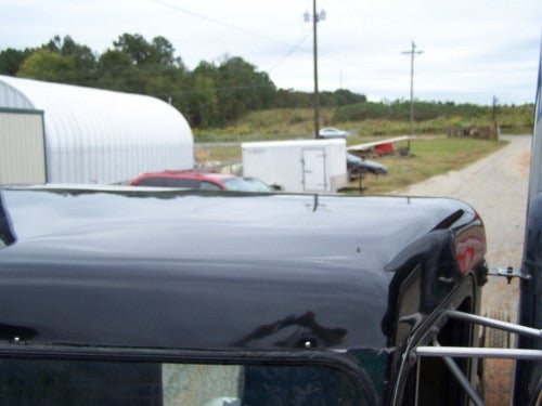 Talladega Fiberglass Peterbilt 359 Fiberglass Roof Cap