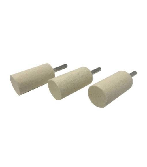 Zephyr 1” X 2” Felt Cylinder Pro Tip (3 Pack)