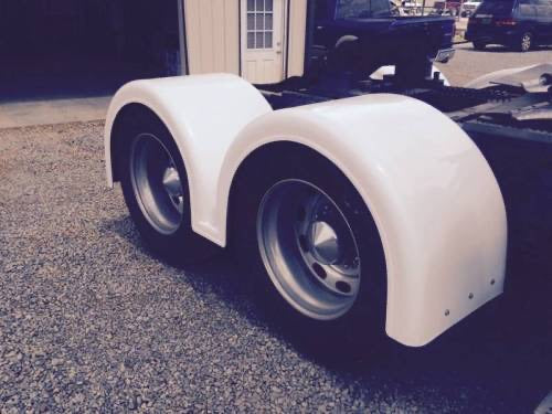 Talladega Fiberglass Double Hump Classic Style Fenders