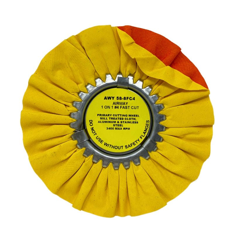 Zephyr Yellow 1 On 1 #4 Fast Cut Airway Primary Cut 8”