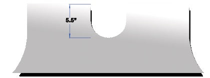 Lower rear frame filler - 379 peterbilt (between tanks)