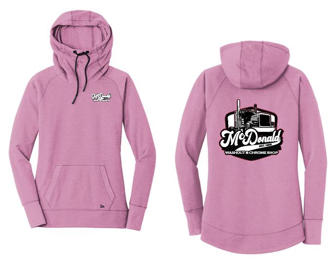 McDonald Washout Ladies Hoodie