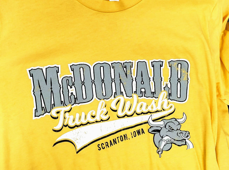 McDonald Washout Adult T-Shirt/ Design 3