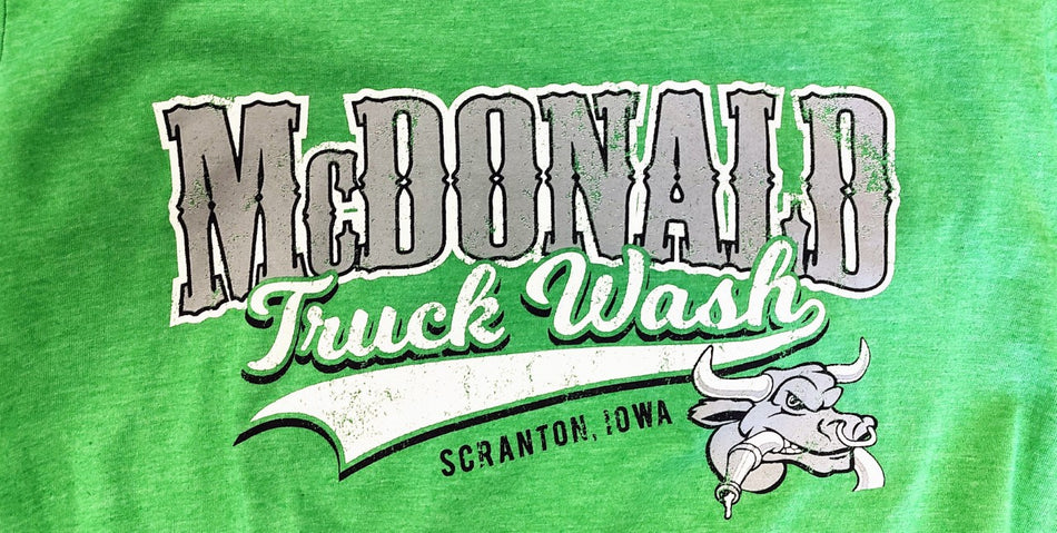 McDonald Washout Adult T-Shirt/ Design 3