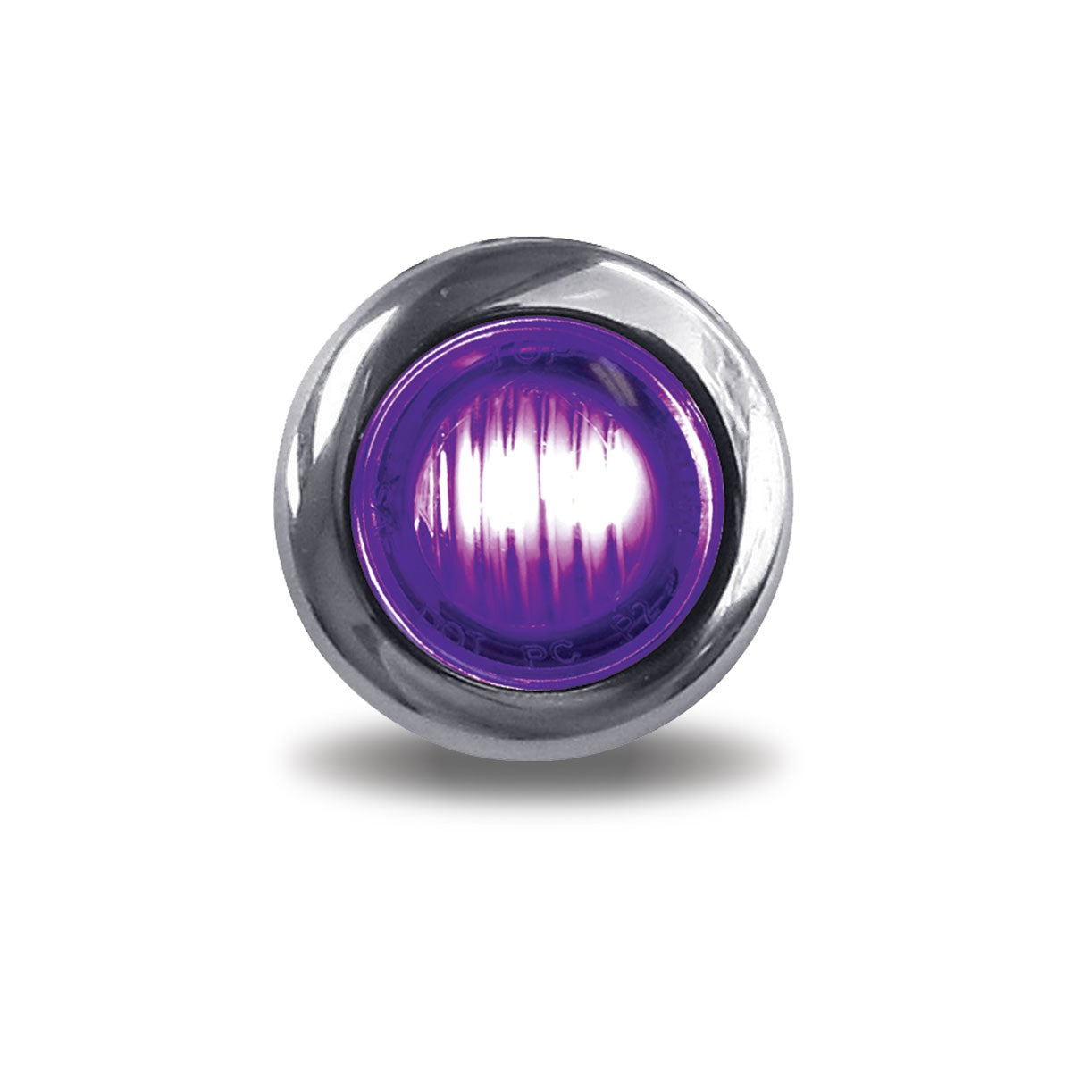 TRUX MINI BUTTON AMBER AND AUXILIARY COLOR LED LIGHT