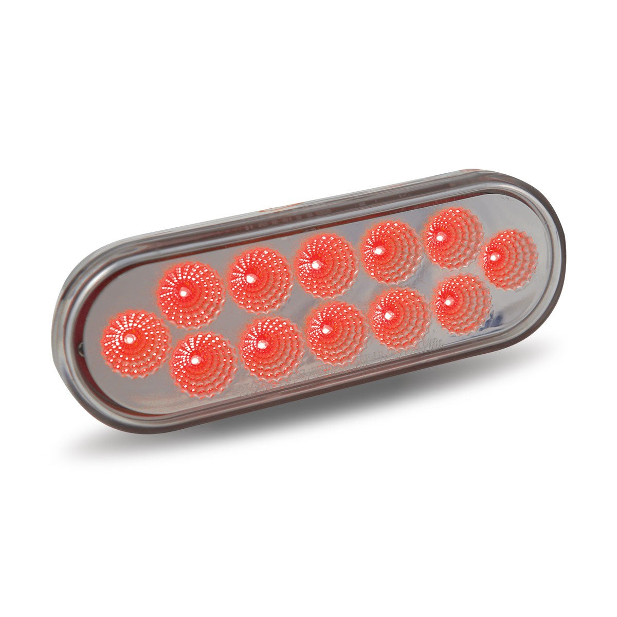 Oval Dual Revolution Red Stop / Turn / Tail Signal with Blue/Green/Purple Marker- OX60R