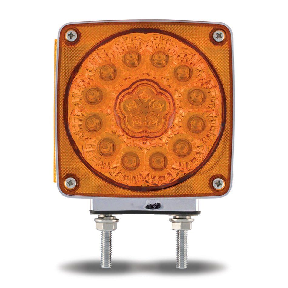 TRUX SUPER DIODE SQUARE DOUBLE FACE LED LIGHT- 38 DIODE