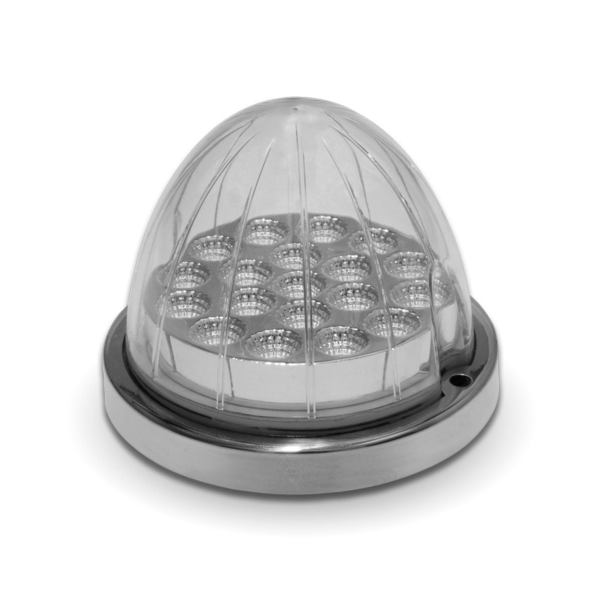DUAL REVOLUTION AMBER OR RED TURN SIGNAL & MARKER TO BLUE, GREEN, PURPLE, OR WHITE AUXILIARY LED WATERMELON LIGHT