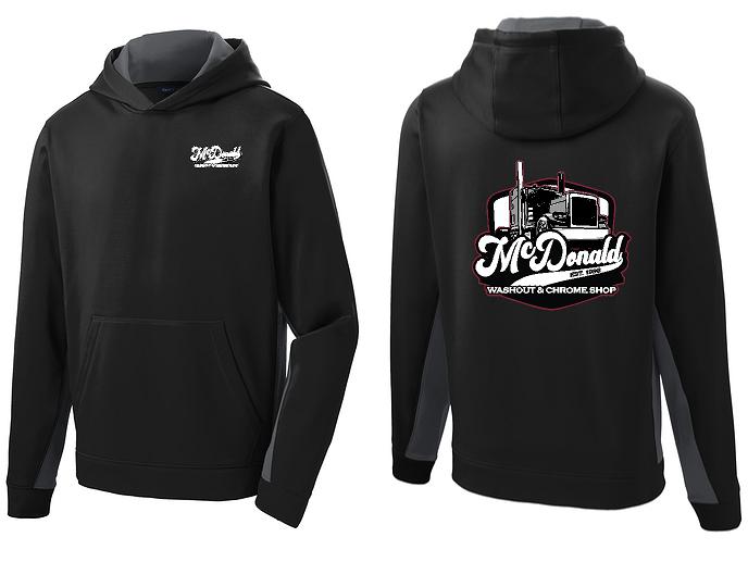 McDonald Washout Youth Hoodie/ Design 2